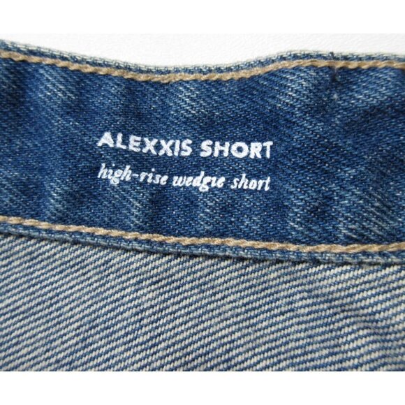 NWT Adriano Goldschmied AG Alexxis High Rise Wedge Short in 8 Years Festival 31 - Picture 3 of 6